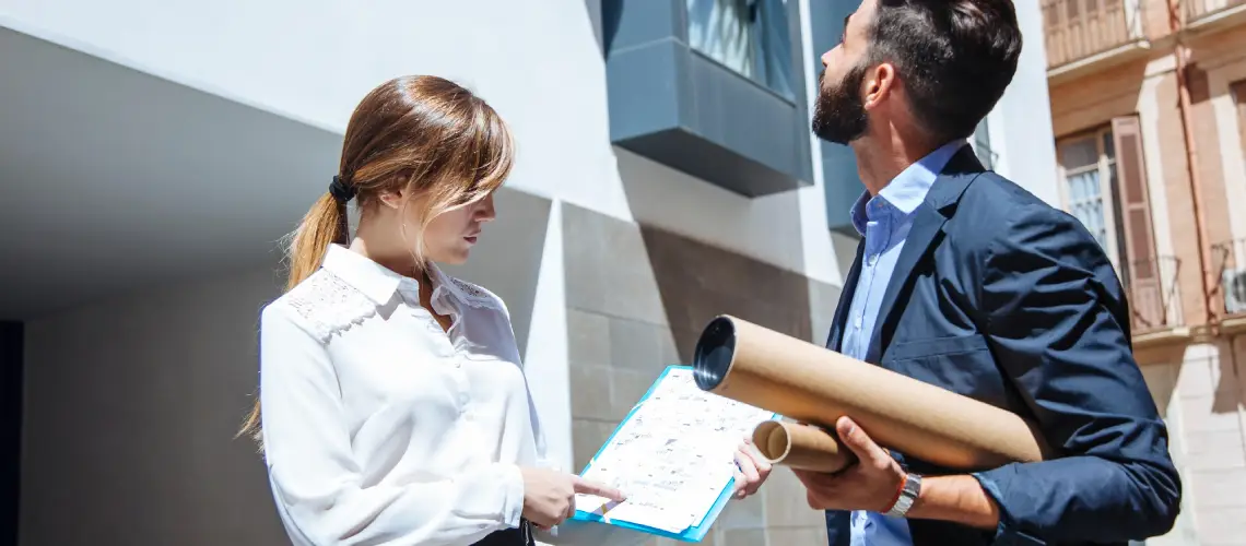 Professional valuer assessing property in Canberra